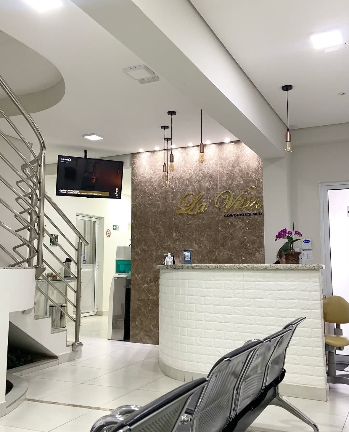Recepção do Consultório La Vitta